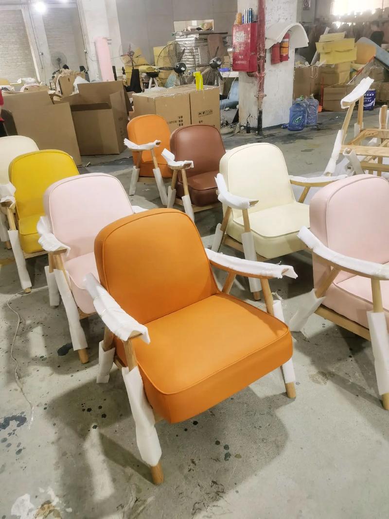 休闲区咖啡厅奶茶休闲书吧沙发桌椅#佛山家具工厂 #工厂自产自